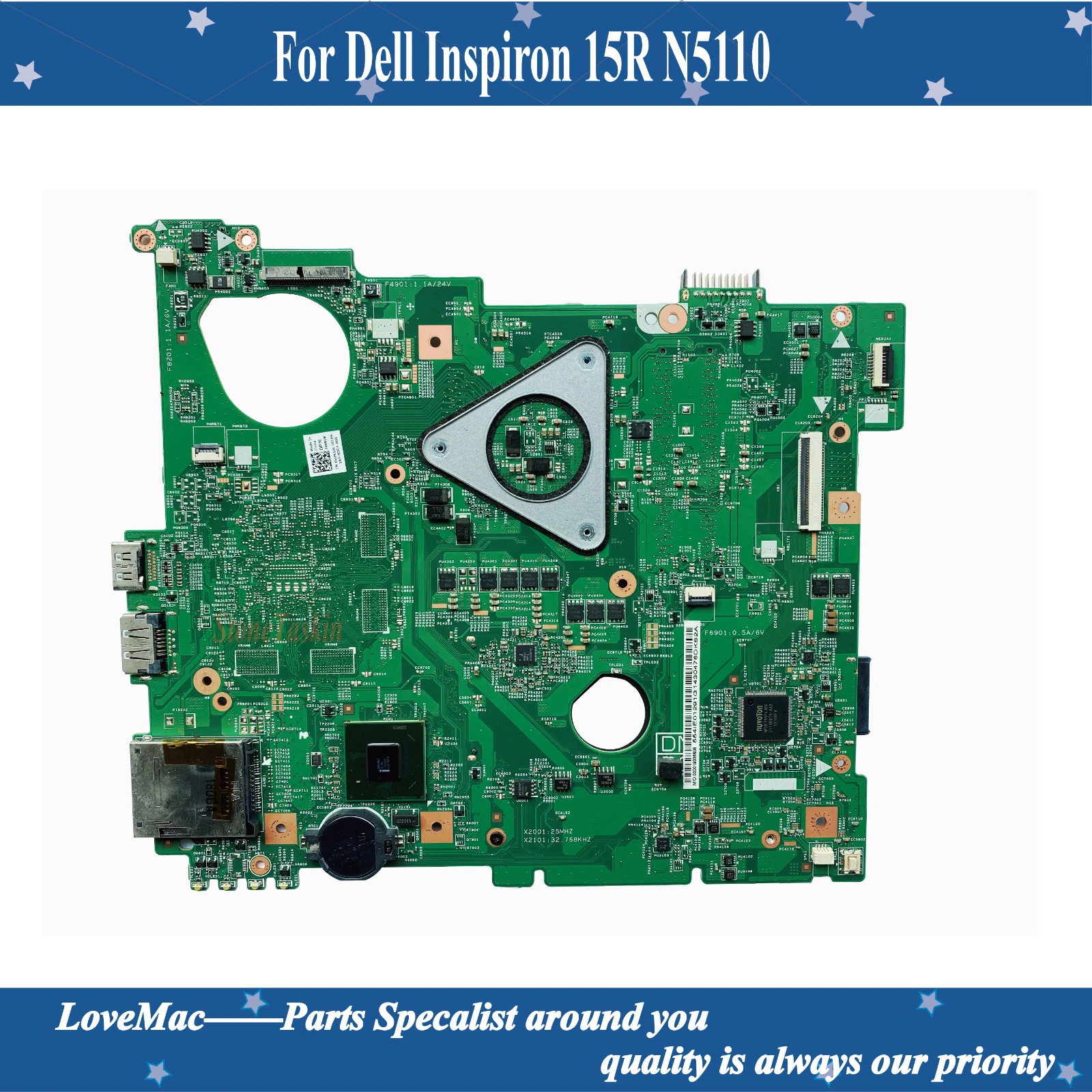 Высокое качество CN-0VVN1W для DELL Inspiron 15R N5110 Материнская плата ноутбука SLJ4N HM67 0VVN1W 100%