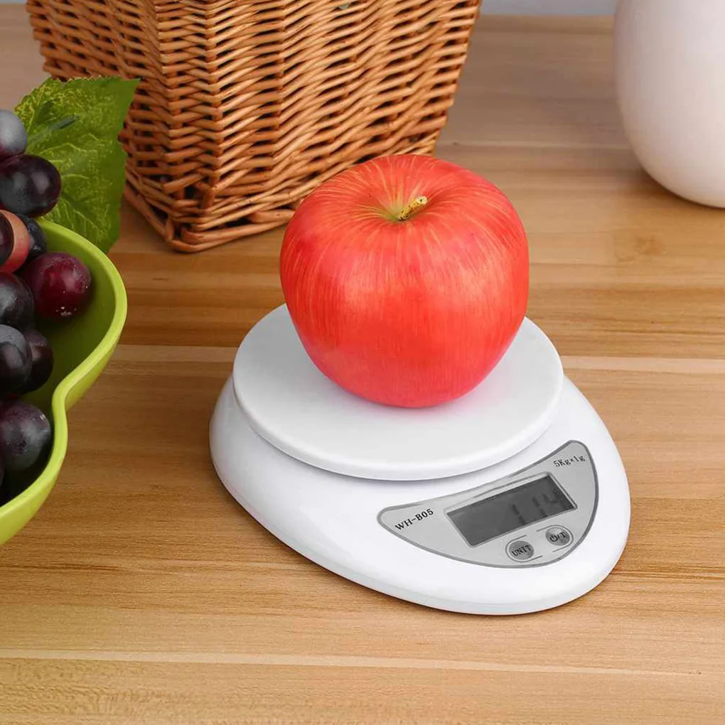 

Kitchen Digital Weighing Scale Home Cooking Baking High Precision Battery Powered Portable Scale