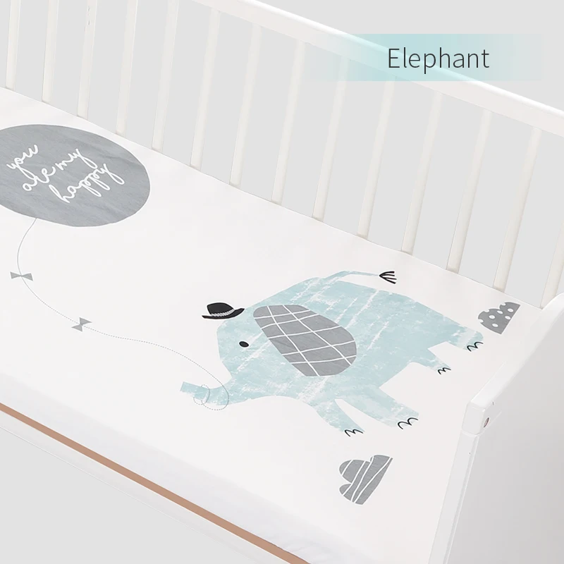 120x60cm BabyGreat/простыни для новорожденных; мягкие матрацы для малышей; приятные для кожи; с рисунком; Детские простыни; постельные принадлежности - Цвет: 120x60cm