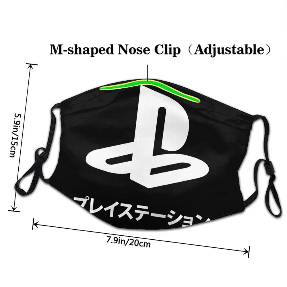 Ретро дизайн Splash PS Gaming Vintage PS5 PS2 PS3 PS4 Xbox Game Play Station (3)mascaras de tela lavable маска для лица