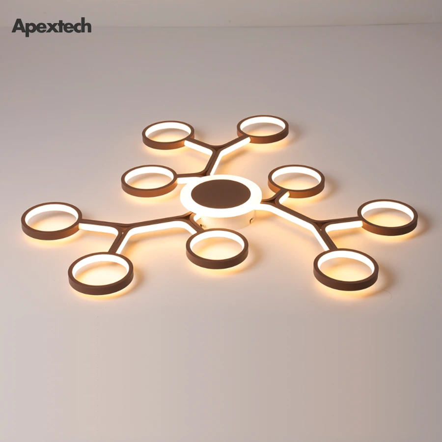 Потолочная люстра светодиодный светильник для гостиной Современная