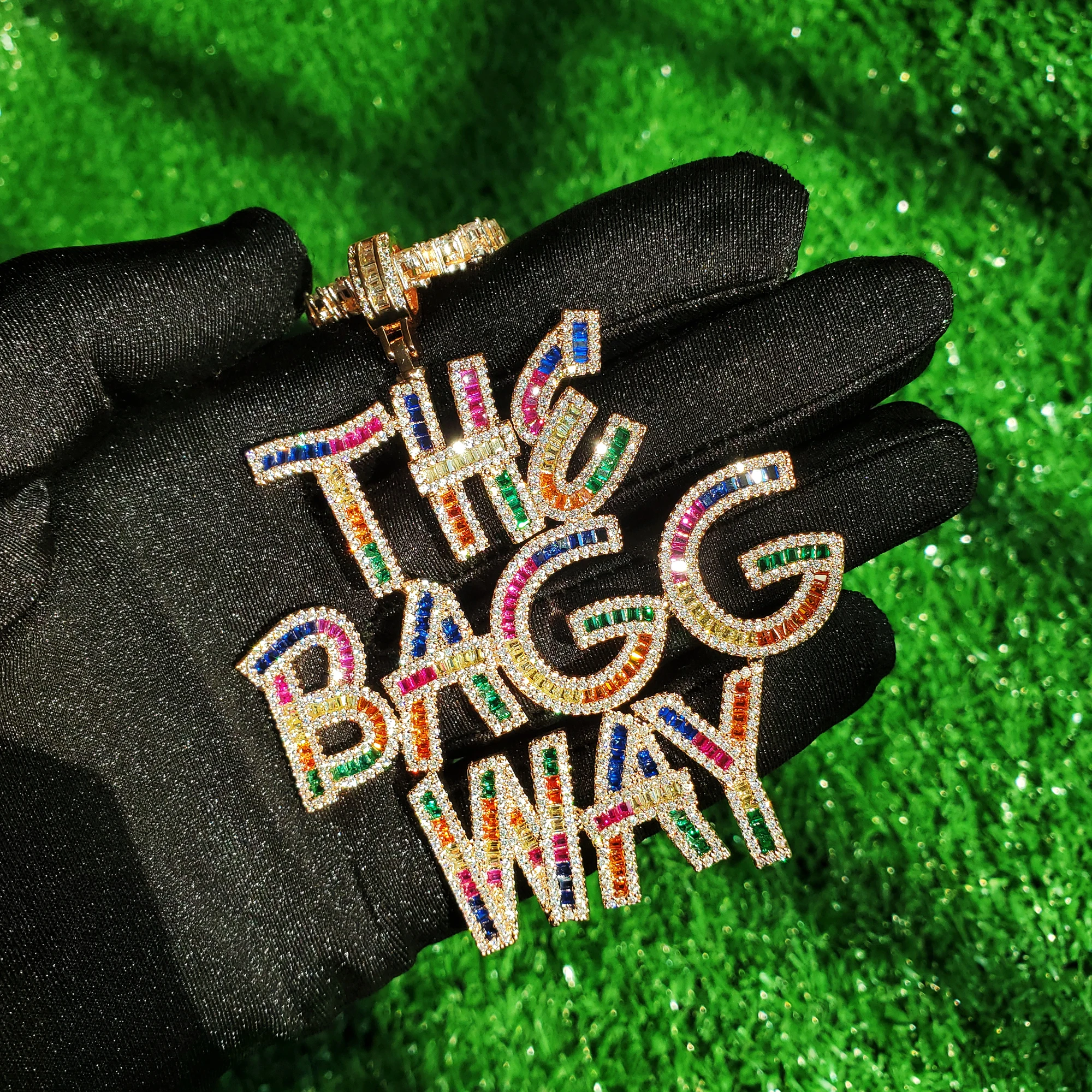 Индивидуальное ожерелье-украшение с именем-подарок на день Святого