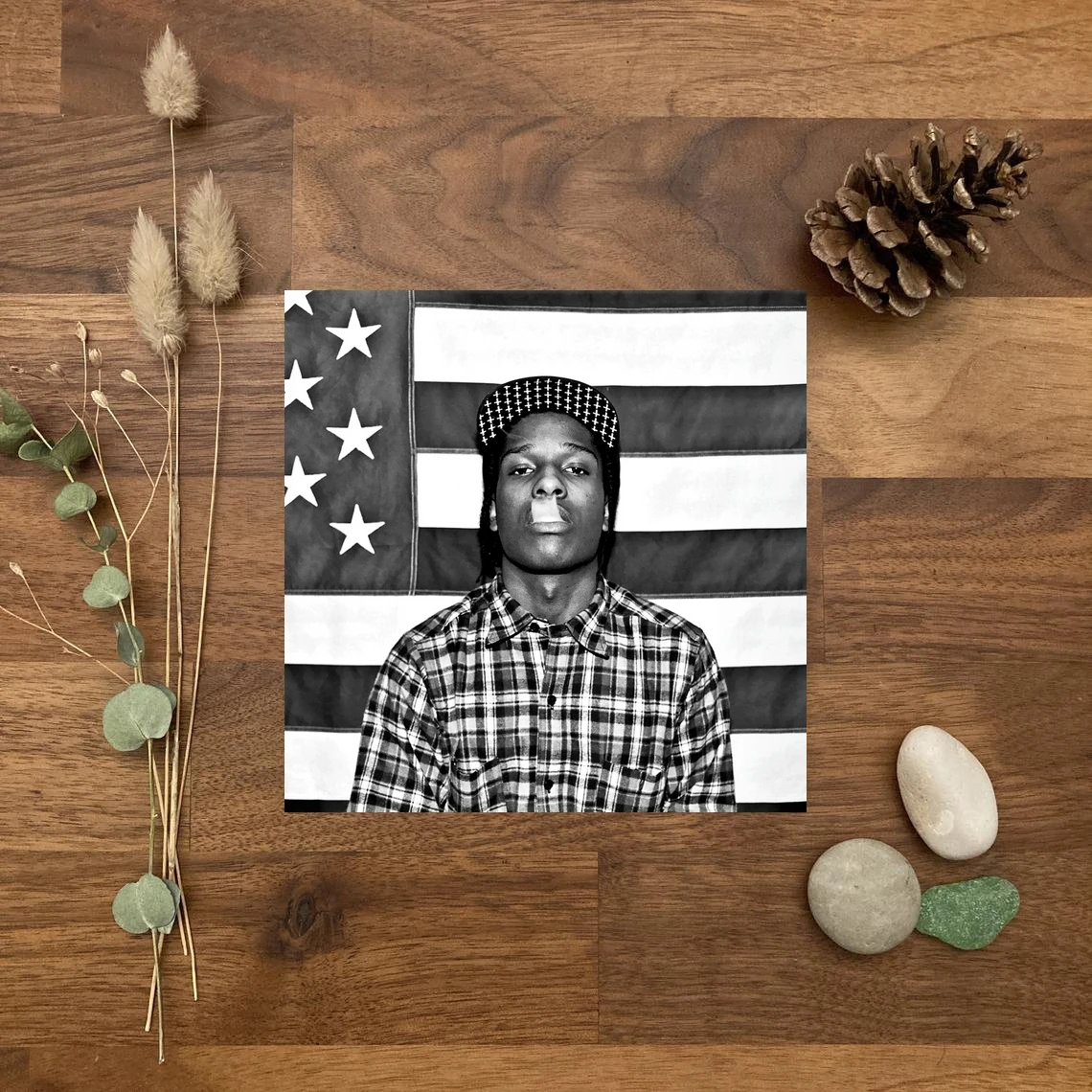 ASAP Rocky LIVELOVE обложка музыкального альбома плакат холст принт рэп хип-хоп музыка