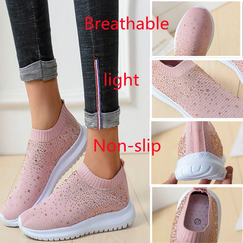 Brand WomenSneakers  woman Breathable  Mesh Jogging shoes Ladies Casual Outdooor shoesplus size35-43 summer