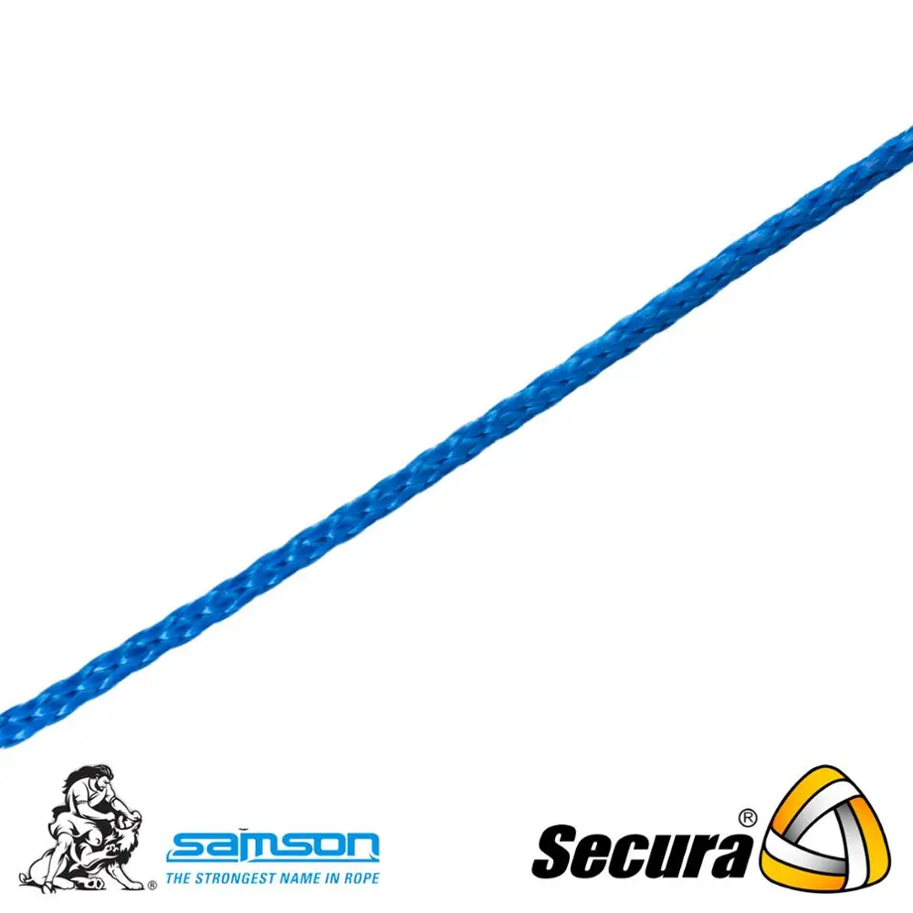 Синтетический канат AmSteel Blue из волокна Dyneema 6мм р.н. не менее 3900 кг|Инструменты и
