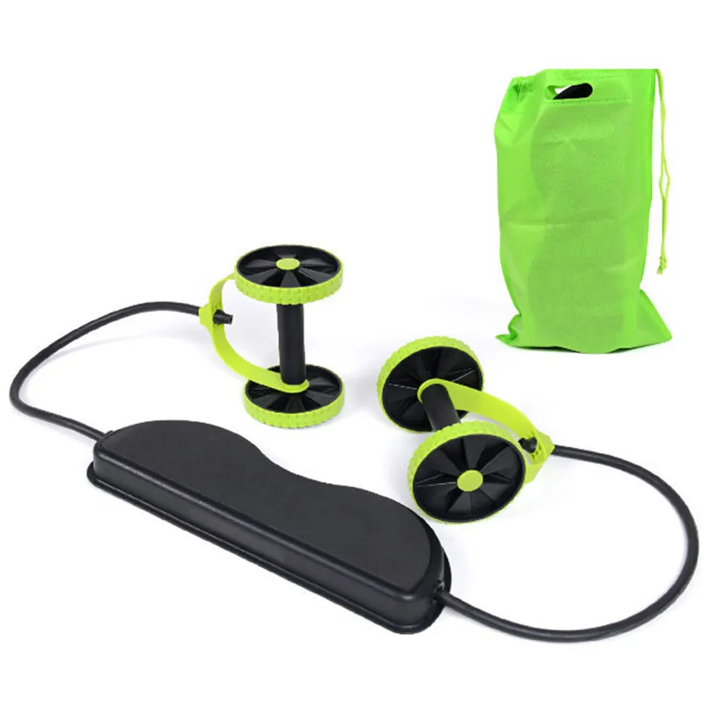 

ABS Abdominal Wheel Roller Stretch Elastic Abdominal Resistance Pull Rope Tool Abdominal Muscle Exercise Fitness Equipment
