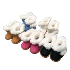 Меховые куклы для девочек, 18-дюймовые зимние сапоги, обувь для куклы Александра, аксессуары для кукол, зимняя обувь, подарок для девочек