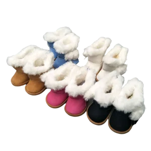 Меховые куклы для девочек, 18-дюймовые зимние сапоги, обувь для куклы Александра, аксессуары для кукол, зимняя обувь, подарок для девочек