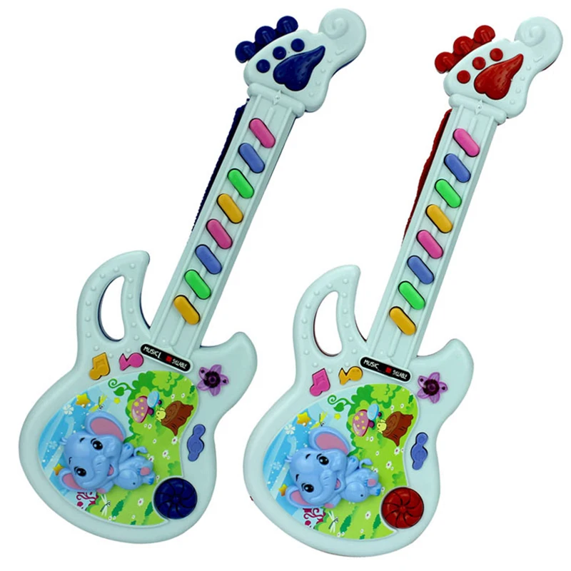 

Baby Kids Musical Popular Musical Instrument Toy Baby Kids mini Guitar Bass Violin Saxophone Model Educational