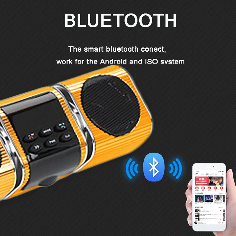 Водонепроницаемая Bluetooth-стереосистема для мотоцикла аудиосистема USB AUX SD FM-радио