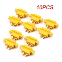 510pcs amass xt60e1 m xt60e m mountable xt60 male plug connector for rc drone fpv racing fixed board diy spare part 4 23g