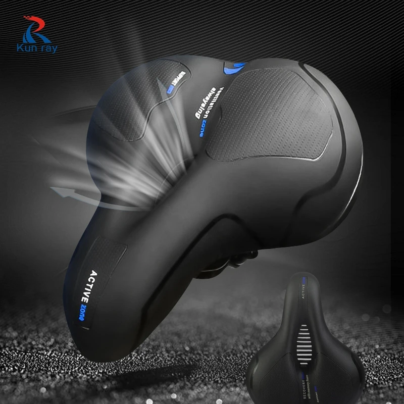 

Седло Велосипедное амортизирующее, гелевое амортизирующее защитное дышащее, для горного велосипеда, дорожного велосипеда, удобные аксессу...