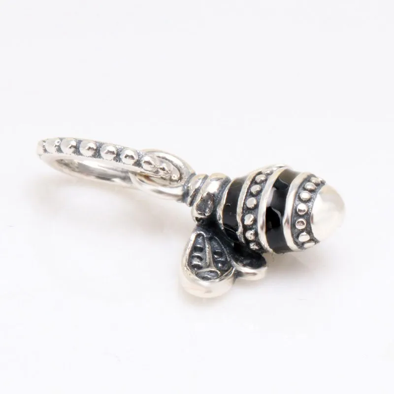 

Original 925 Sterling Silver Charm New Product Shining Queen Bee Pendant Fit Pandora Women Bracelet & Necklace Diy Jewelry