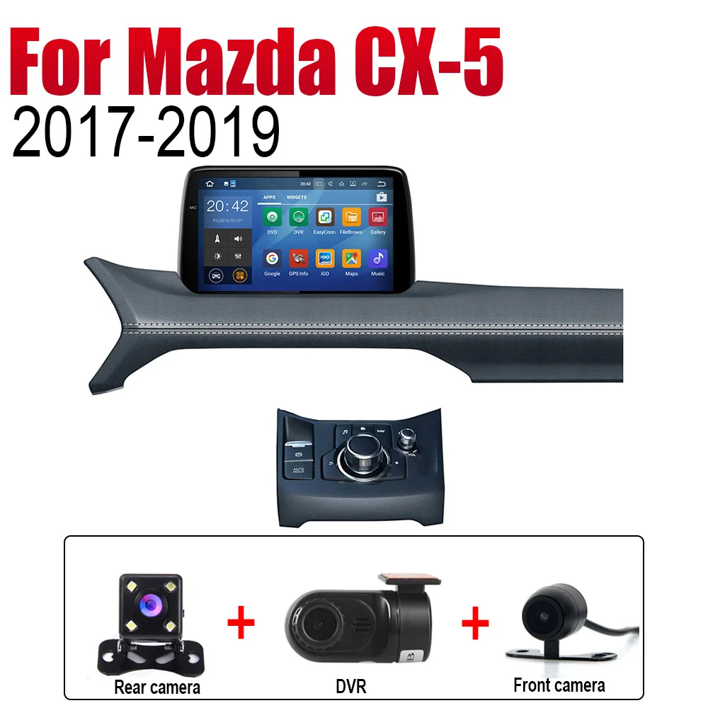 Extra Items Автомобильный проигрыватель gps навигация для Mazda CX-5 автомобильный Android мультимедийная система экран Радио стерео - Цвет: Extra Items