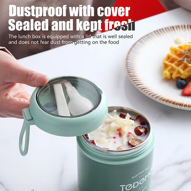 Термос для супа из нержавеющей стали 500 мл | Дом и сад