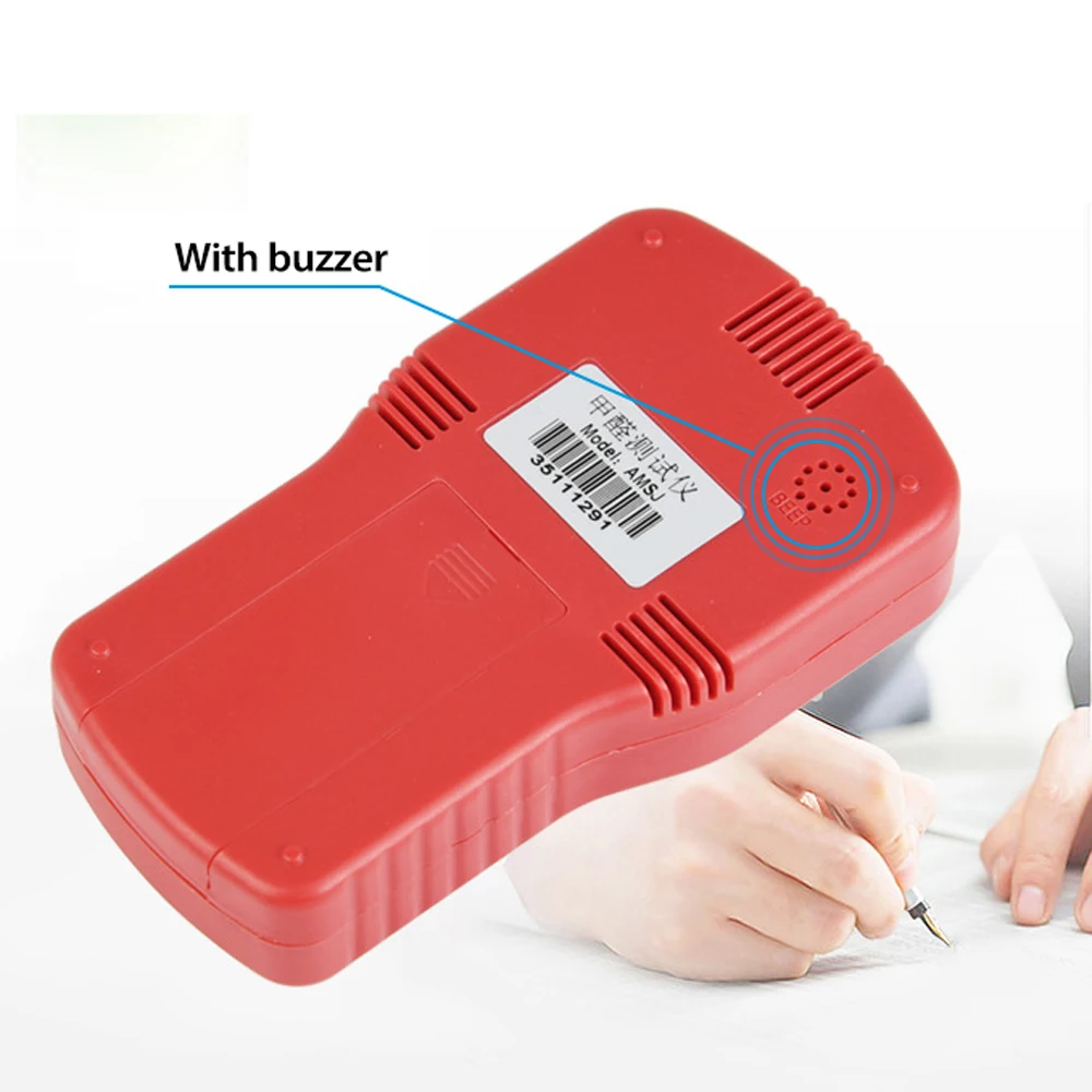 

LED Screen Formaldehyde TVOC Self-test Detector Convenient Fast Detector Household Precision Formaldehyde Measuring Instrument