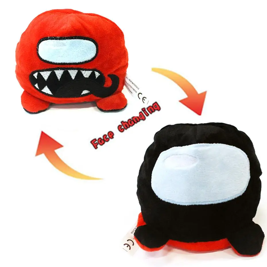 

Flip two-sided Plush Toys Animal Game Stuffed Doll Kawaii Hot Sale Soft Plush Toys Plush Animals Peluches For Pulpos 2021