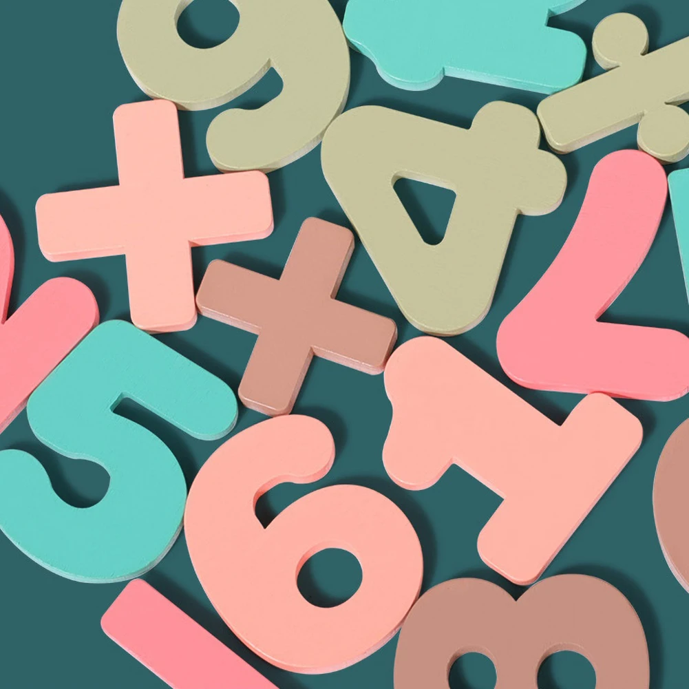 Kids Wooden Arithmetic Cards Sticks Number Blocks Educational Toys for Children Gift Mathematics Learning Toy Set | Игрушки и хобби