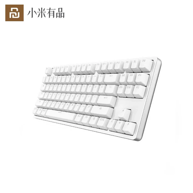 Оригинальная механическая клавиатура Youpin Yuemi MK01 с подсветкой белый
