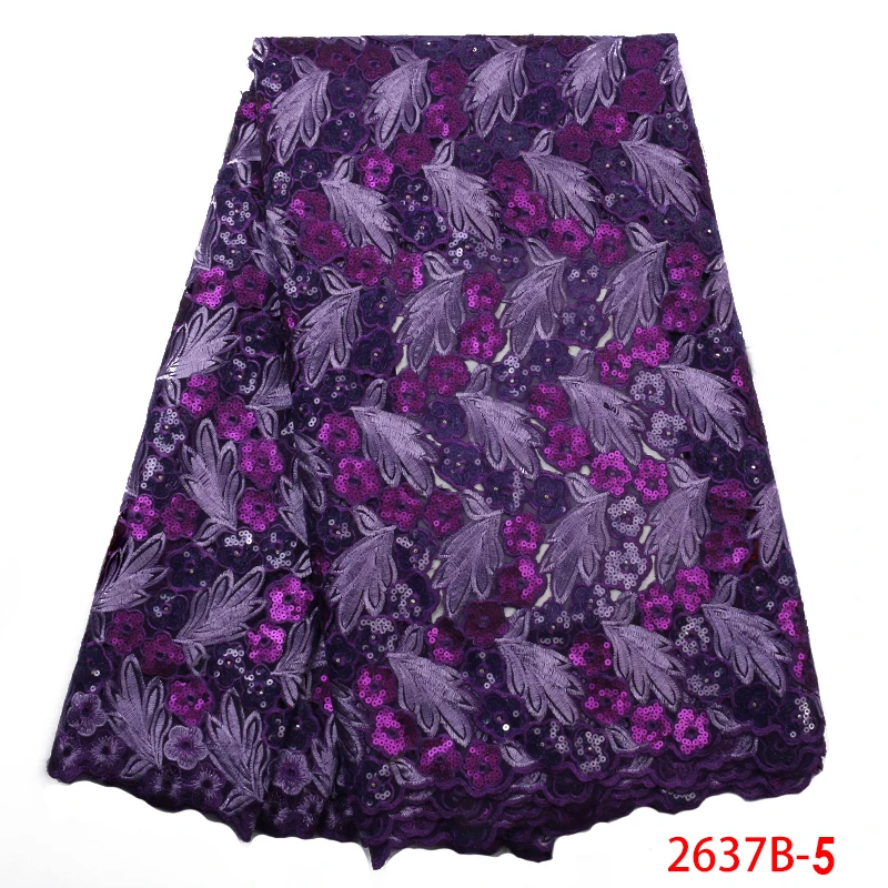 Кружевная ткань из органзы ручной работы африканская кружевная с пайетками