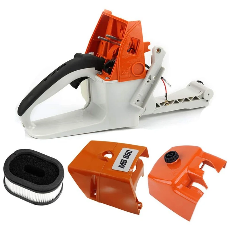 Задняя ручка корпус топливного бака воздушный фильтр кожух для STIHL MS660 MS650 MS640 066