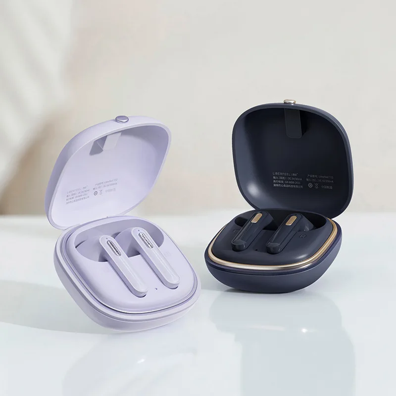 

Wireless Bluetooth headset long battery life noise reduction Half-in-ear invisible mini sports both ears wireless headphones