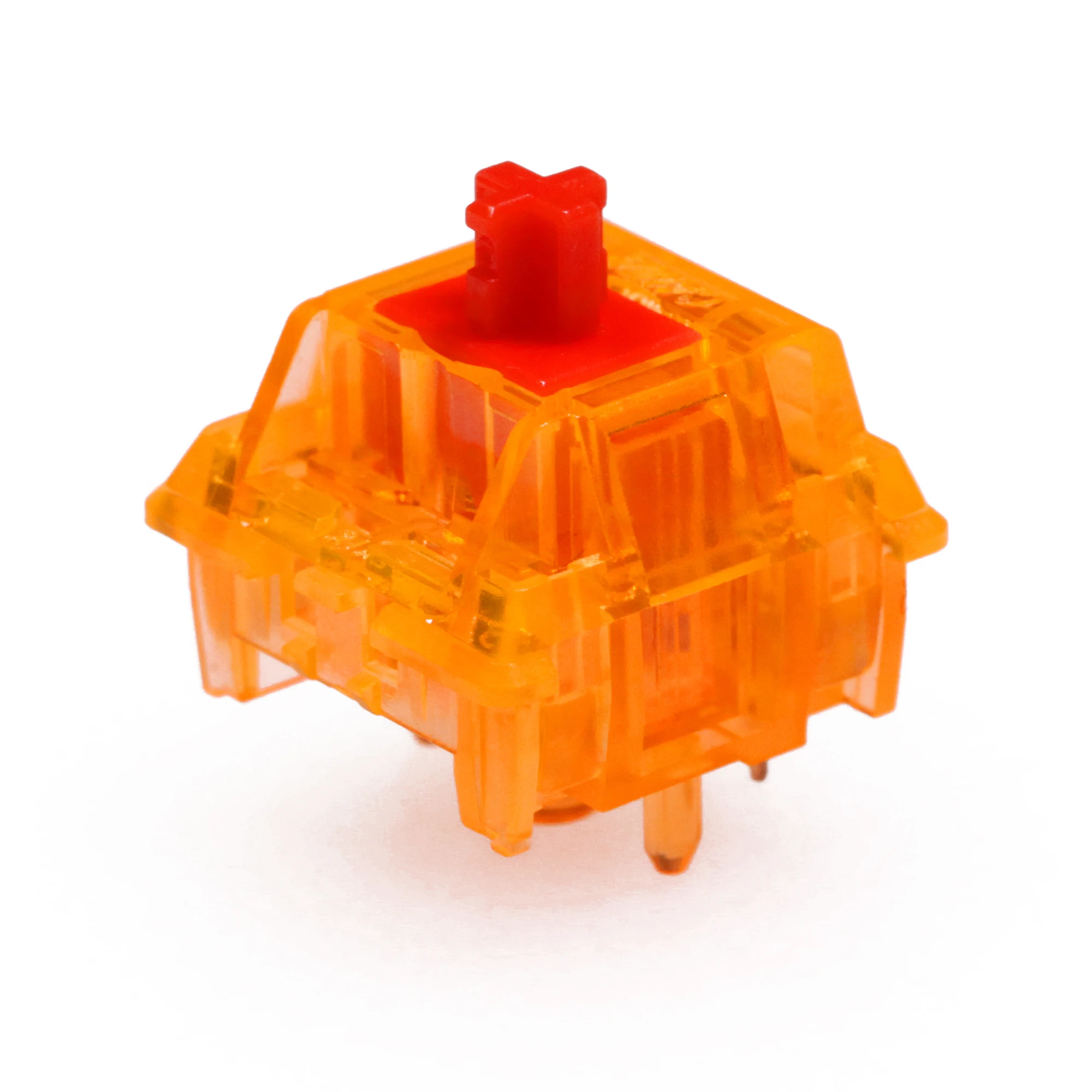 

Candy Blinding Lights Switch RGB SMD Tactile 62g Switches For Mechanical keyboard mx stem 5pin Gold Plated Long Spring Orange