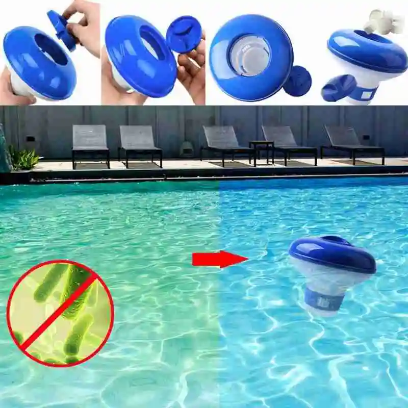 1 шт. очистка бассейна удаление водорослей бактерии шипучие планшеты для