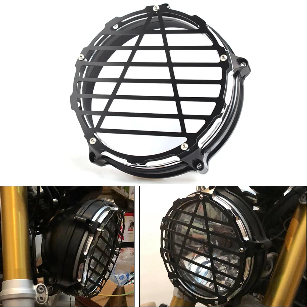 Для BMW R Nine T 14 17 скремблер NineT черная рамка для фар отделка кольцевая фара Защитная