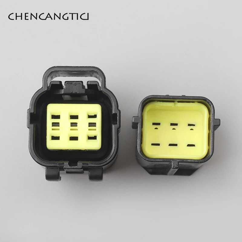 5 комплектов 6 контактный водонепроницаемый разъем для провода гнездовой штекер