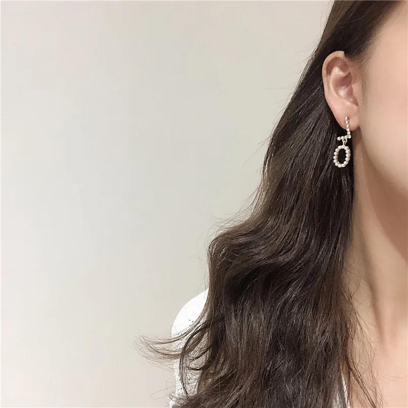 Новое поступление цветные серьги с имитацией жемчуга модные украшения