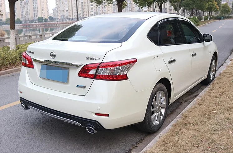 Для Sentra Body kit спойлер 2012 2015 для Nissan ABS задний передний бампер диффузор защитные
