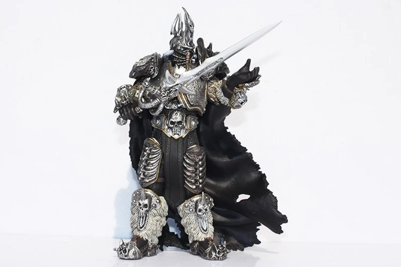 2019 игры фильма Аниме Фигурка WOW Fall of Lich King Arthas Menethil фигурка 17 5 см модель игрушки