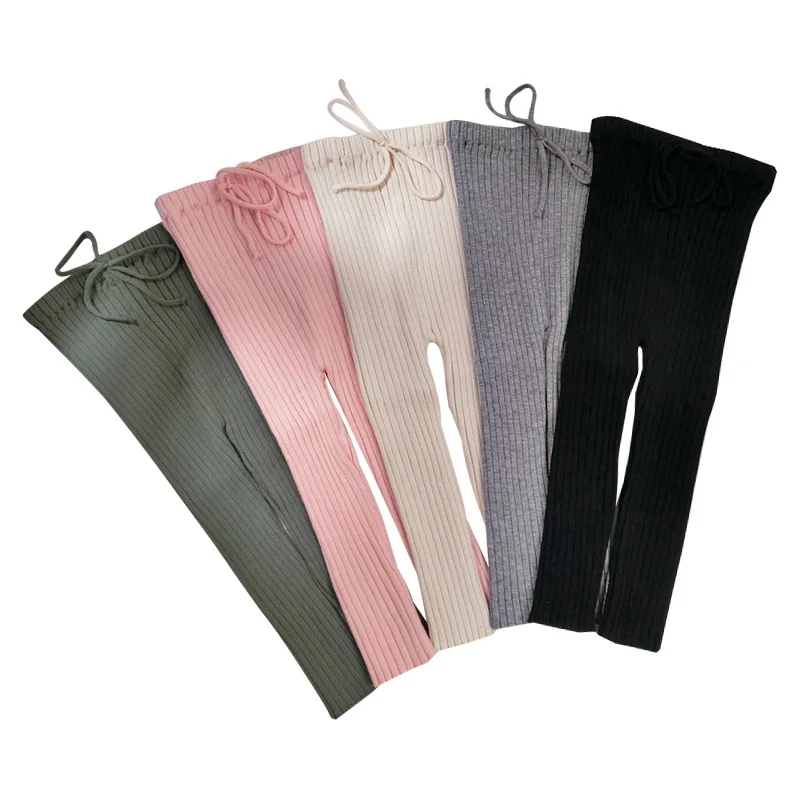 Осенне-зимние жаккардовые леггинсы с двойным узором для маленьких мальчиков и