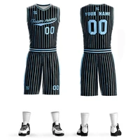 custom logo number name basketball jersey short pants mens youth sleeveless jerseys basketball uniform set