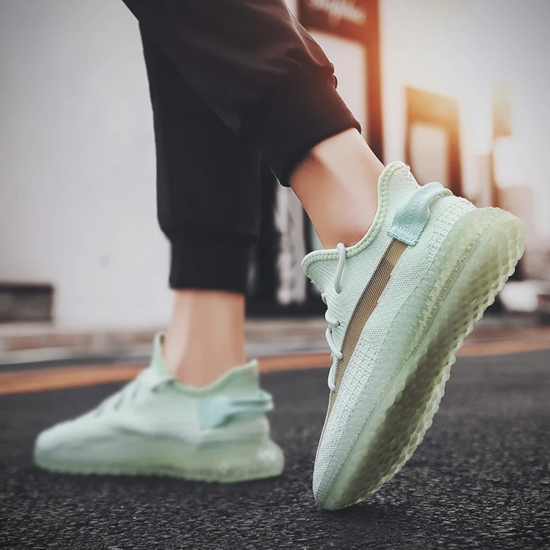 Мужская обувь для бега дышащая сетчатая с воздушной подушкой занятий фитнесом