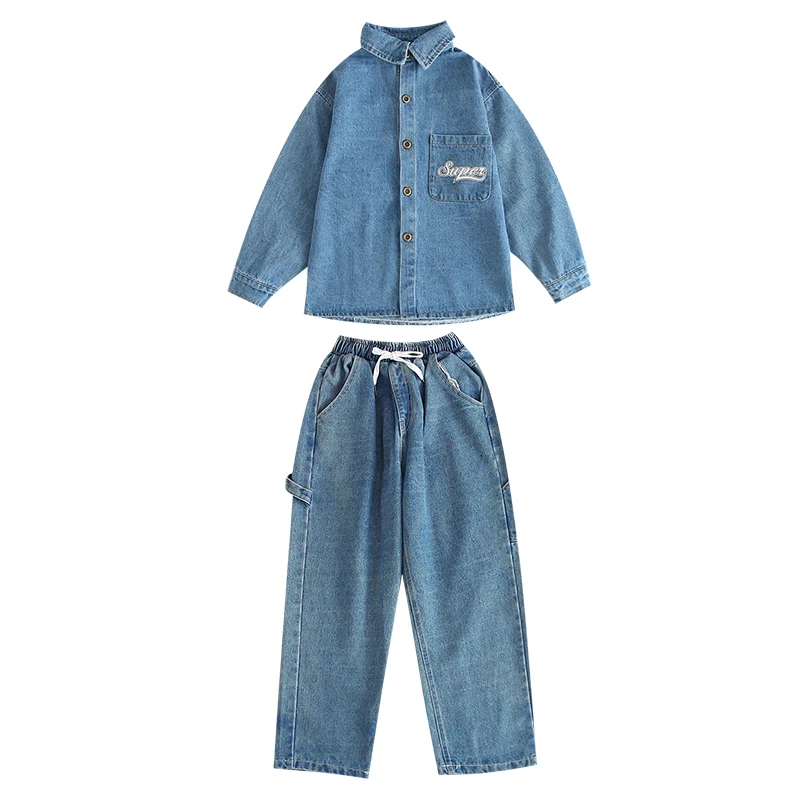 Джазовые танцевальные костюмы для мальчиков одежда в стиле хип-хоп детская