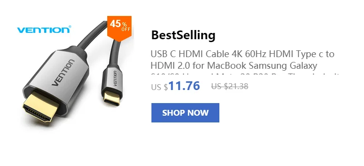 Vention HDMI Разветвитель переключатель 5 вход 1 выход HDMI коммутатор 5X1 3X1 для xbox 360 PS4/3 Smart Android HDTV 4K 5 портов HDMI адаптер