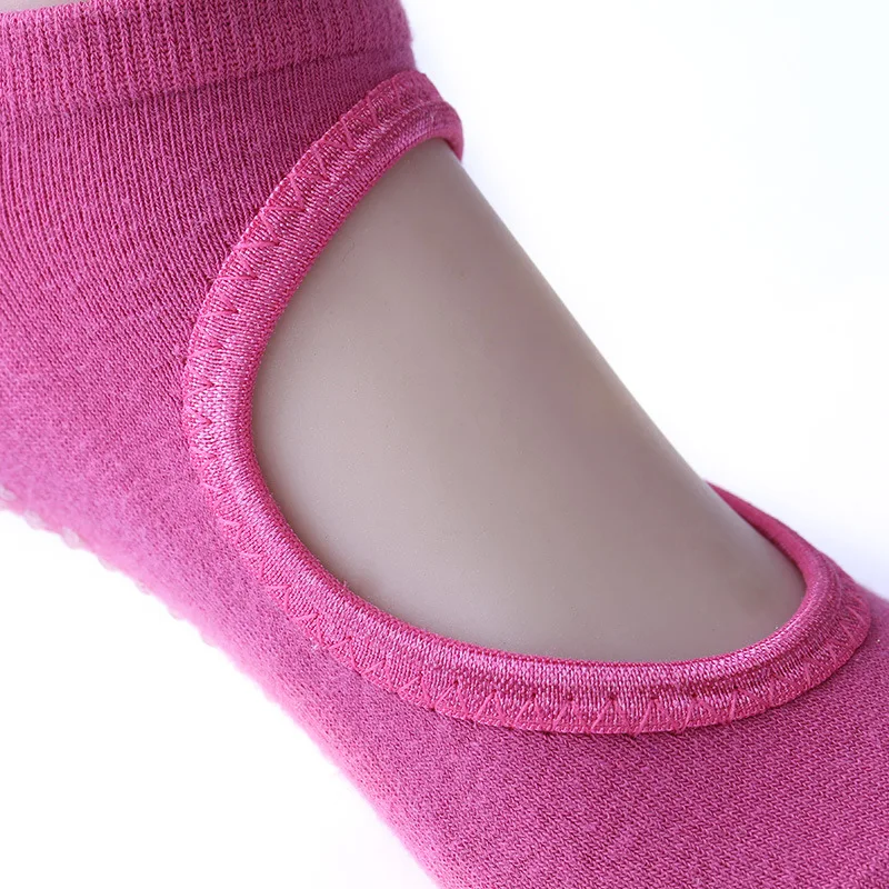 

1 Pairs Silicone Non-slip Yoga Socks Winter Thick Solid Color Deodorant Terry Socks Fashion Dance Socks