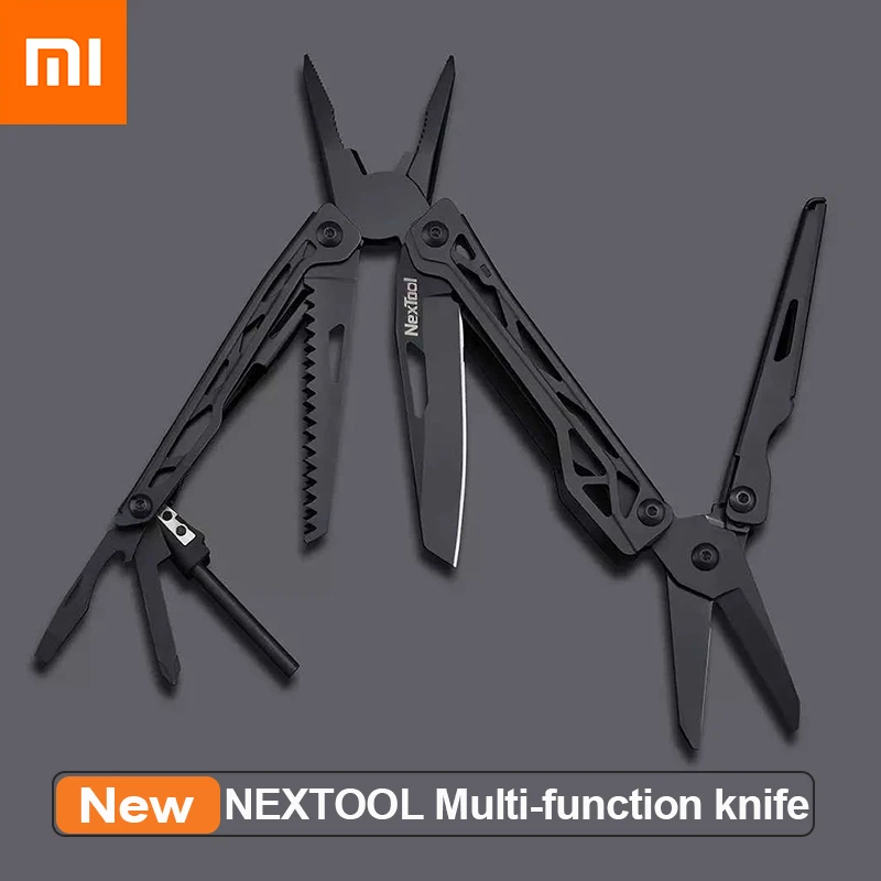 XIAOMI Mijia 10 в 1 инструменты многофункциональные складные плоскогубцы для кемпинга