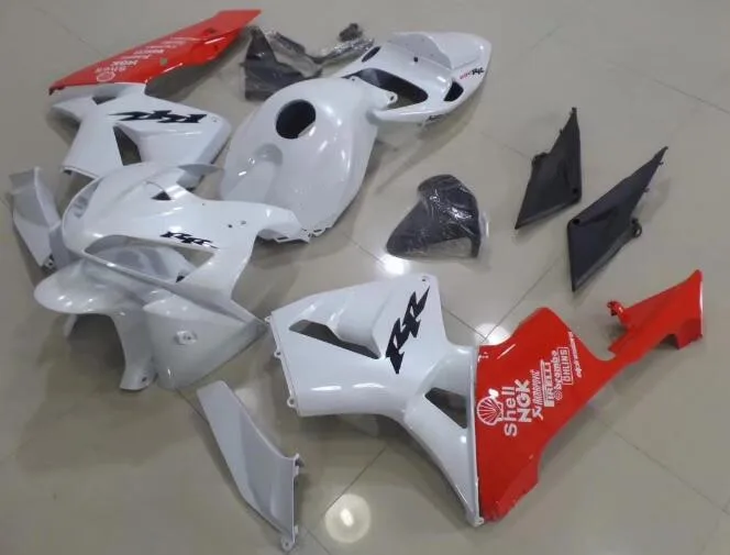 

4 Gifts Injection mold New ABS Fairings Kit Fit for HONDA CBR600RR F5 2005 2006 05 06 bodywork set Red White