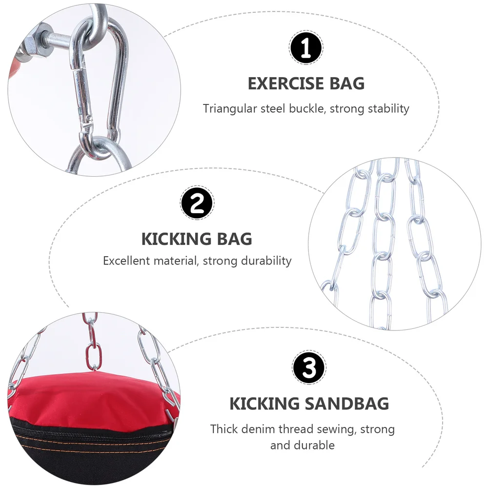 

Empty Punching Bag Fitness Sandbag Training Weight Bags Workout Sandbag