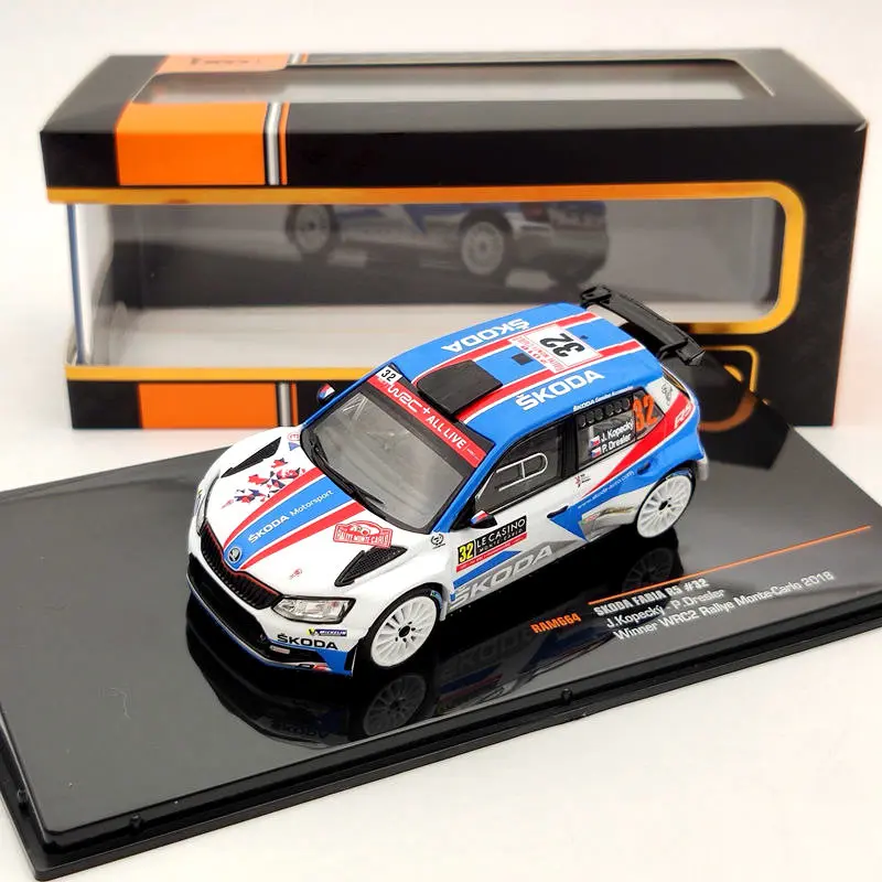 IXO 1:43 для Skoda Фария R5 #32 Winner Rallye Monte Carlo 2018 RAM664 лимитированный выпуск - купить по