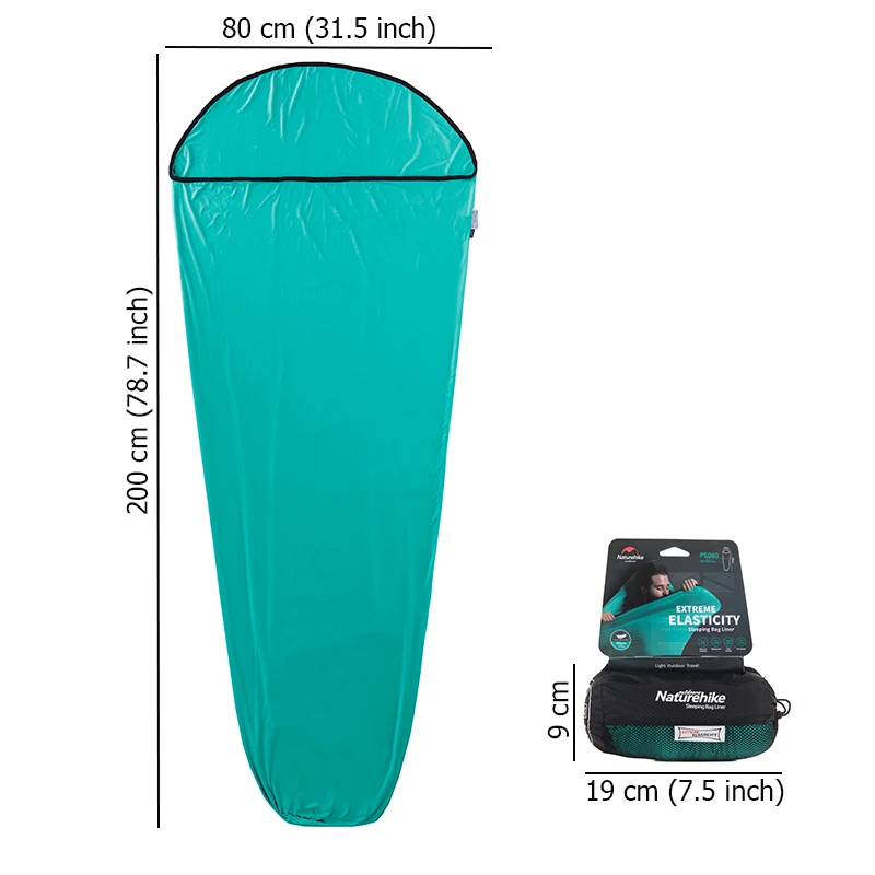 Naturehike подкладка для спального мешка мамы одиночная сверхлегкая портативная