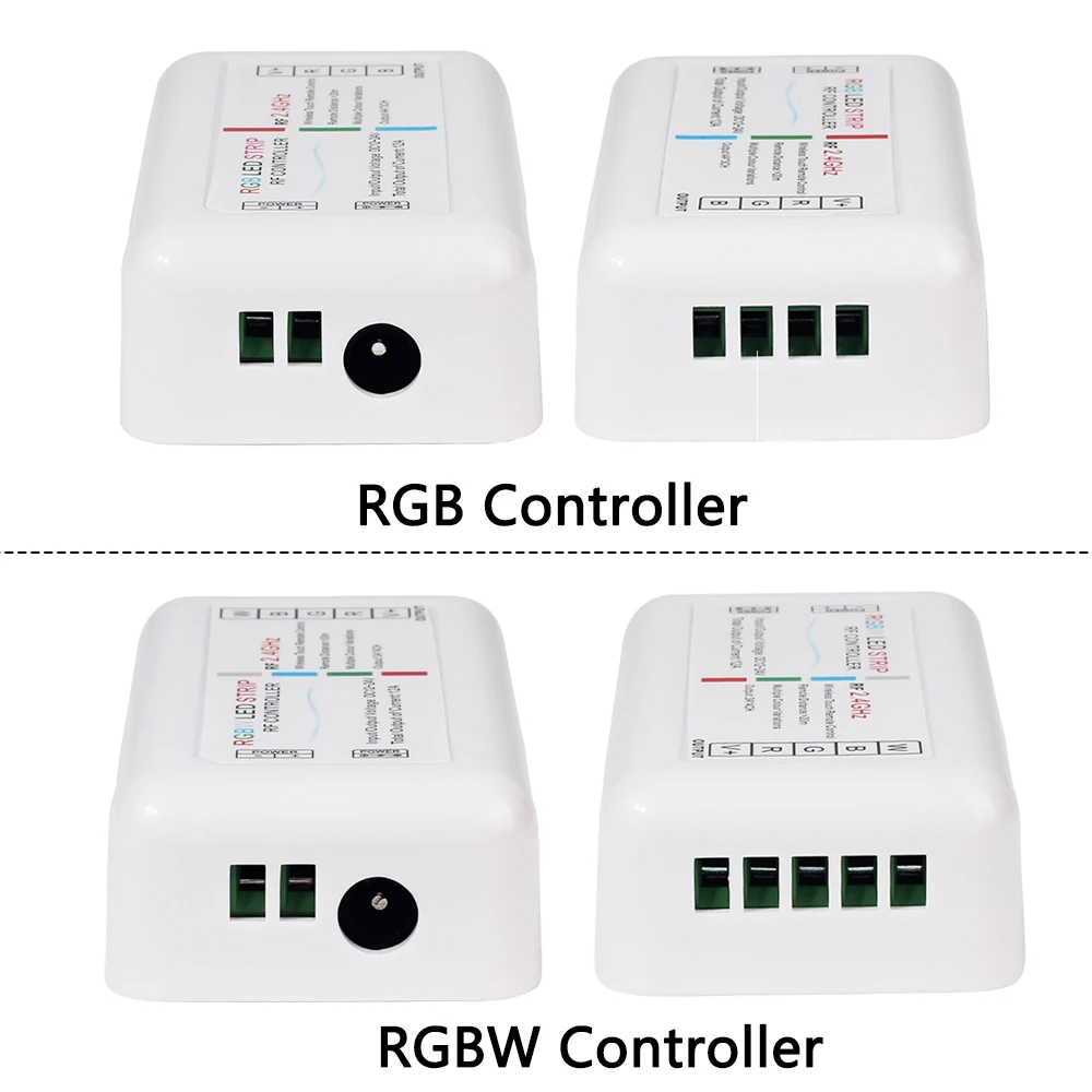 RF 2,4G RGB RGBW контроллер Светодиодная лента RGB контроллер Беспроводной RF пульт дистанционного управления канал для RGB/RGBW для светодиодной ленты 5050