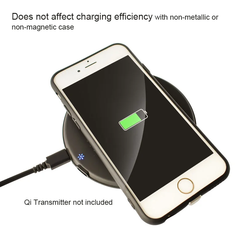5 Вт Qi Беспроводное зарядное устройство приемник TI Быстрая зарядка для iPhone Lightning 5S