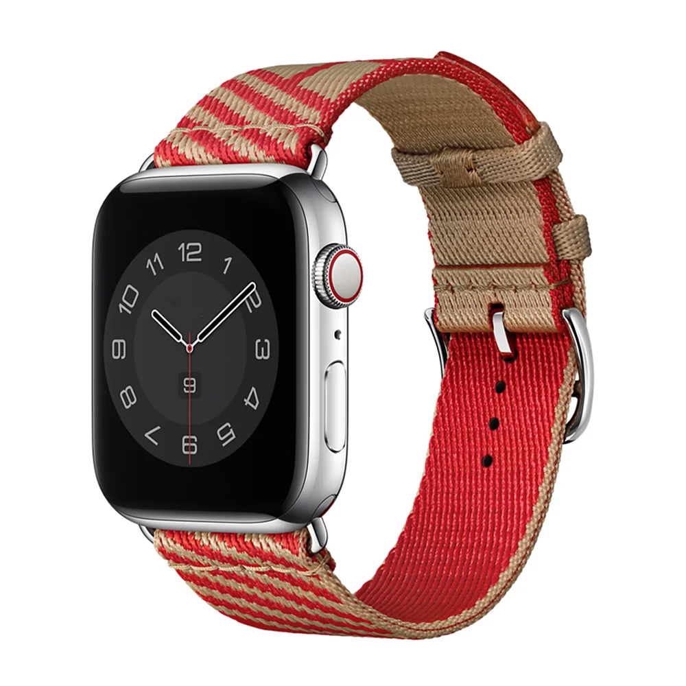 Ремешок для часов apple watch нейлоновый 44/40/42/38 мм | Наручные часы