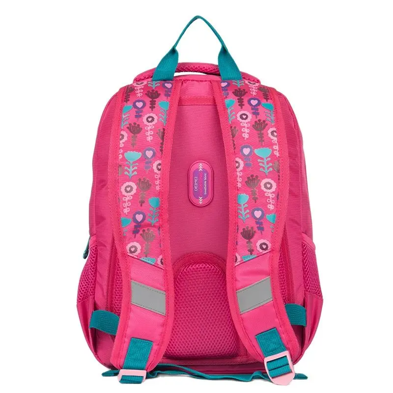 Primary Children School Bags for Girls School Backpacks Cartoon Owl Pattern Night Reflective Orthopedic Backpack for Grade 1-6