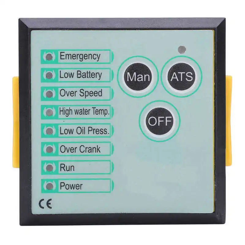 Controlador de Controle Gerador Diesel Conjunto Remoto Plástico Desligamento Componente Gtr17 Controle