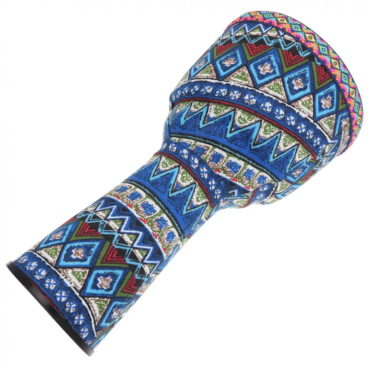 8 дюймов ПВХ Африканский Djembe барабан красочные ткани искусства ABS баррель кожи детей ручной барабан